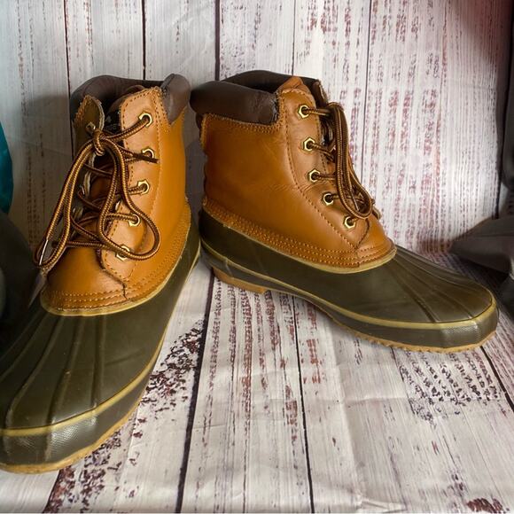 Polo Edge Brown Thermolite Duck Boots - Picture 2 of 11